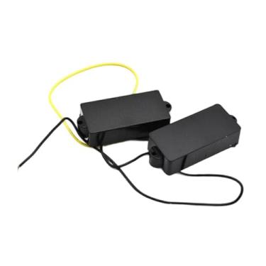Imagem de Almencla Acessórios para instrumentos de captação de baixo de 4 cordas, peças práticas, captador humbucker fechado