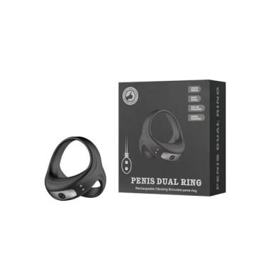 Imagem de Anel Peniano Recarregável com 10 Modos de Vibração - Penis Dual Ring