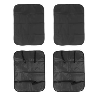 Imagem de Carro traseiro da capa de chute da água Oxford Fabric Simples Multifuncional Protetor de banco traseiro para bancos traseiros Crianças Pets Travel SUV Sedan 45x60cm 4 pacote