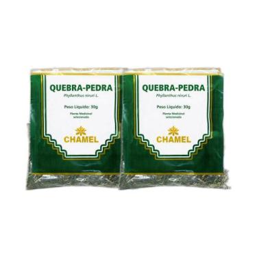 Imagem de Kit 2x Chá Pacote Quebra Pedra 30g - CHAMEL