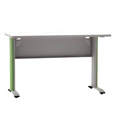 Imagem de Mesa Secretaria Aretto 120X60 Branco E Verde - Pandin