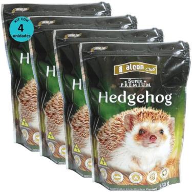 Imagem de Alcon Club Hedgehog 350g Super Premium Para Ouriço Pigmeu Kit Com 4 un