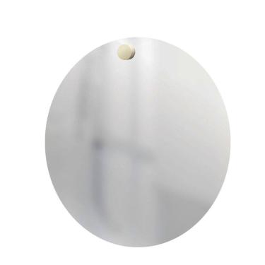 Imagem de Espelho Decorativo Pen Pendurador Branco 50 Cm Redondo