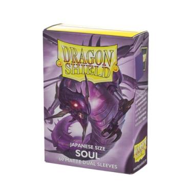 Imagem de Dragon Shield - Matte Dual - Japanese Size Card Sleeves | 60 CT - Smooth & Tough Premium TCG Sleeves - Compatible with Yu-Gi-Oh, Naruto, Cardfight & Vanguard | Soul