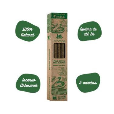 Imagem de Incenso Natural Nirvana Premium - Palo Santo com Alecrim