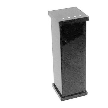 Imagem de Porta Escova e Pasta De Dentes em Acrílico com Strass Preto