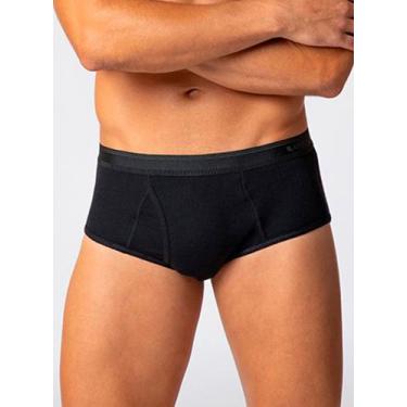Imagem de Cueca Slip Lupo 00546-003 Masculina Sem Costura Com Abertura Algodão T