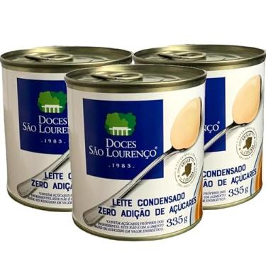 Imagem de Kit 3 Leite Condensado Diet São Lourenco 335g