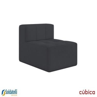 Imagem de Sofá na Caixa Modular Expansível Evo Assento Vários Tecidos - Cúbica E