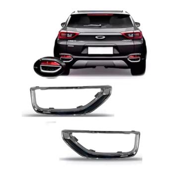 Imagem de Par Friso Grade Parachoque Traseiro Tiggo 5x 2019 2020