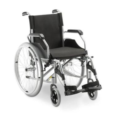 Imagem de Cadeira de Rodas Dellamed D600 em Alumínio Dobrável T46 120Kg