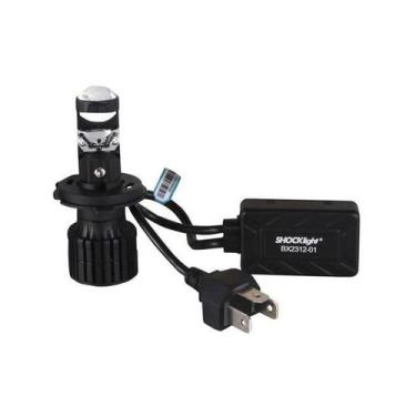 Imagem de Farol Led Lampada H4 Nano Projetor Canhão Para Moto 5000Lm - Shockligh