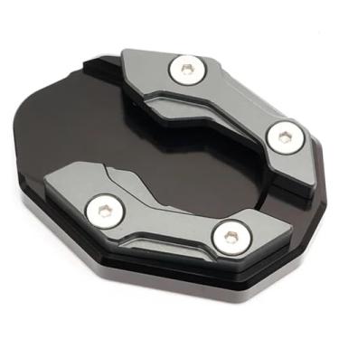 Imagem de Suporte lateral para motocicleta, suporte lateral, ampliador, almofada compatível com PCX 160 150 125 PCX150 PCX160 PCX125 (sem logotipo de titânio)
