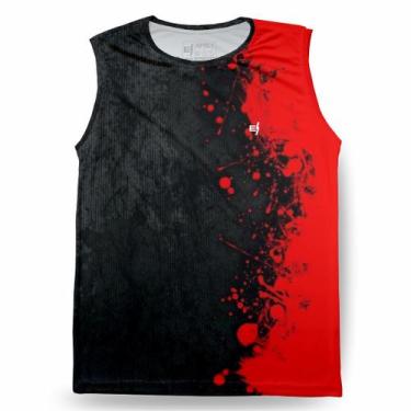 Imagem de Regata Masculina Academia Pro Fit Estampada Camiseta Musculacao Corrid