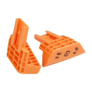 Imagem de Celliparts UC21883 Manípulo de freio de estacionamento 2 peças compatíveis com trator de gramado John Deere S100 S110 S120 S130 S140 S160 S170 S180 S220 S240 X107 X117R X127 X147R X147R 167 X 167R