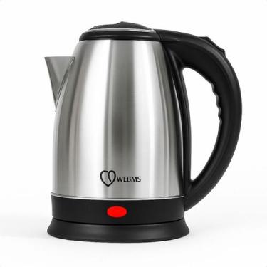 Imagem de Chaleira eletrica inox 1,8l - WEBMS, Prateado, 220V