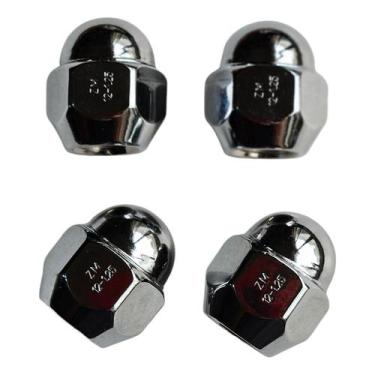 Imagem de KIt porcas cromada Dia/Tra Kicks March Frontier 5 unidades cromada - Z