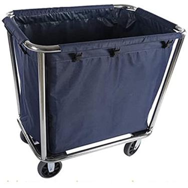 Imagem de Prateleira carros móveis cestas de lavandaria carro carro roupa de banho cesta de armazenamento de brinquedos com rodas bolsas classificadoras de lavandaria resistentes para casa de banho quarto casa