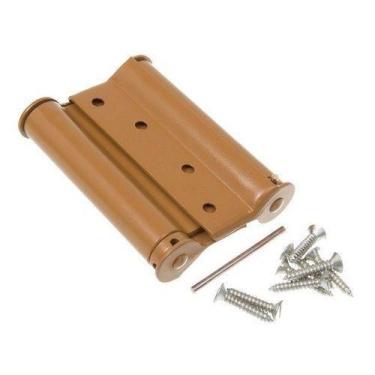 Imagem de (8pçs) Dobradica 4pol.10cm Porta Vai-vem Faroeste Bang Saloon - Ouro (