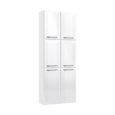 Imagem de Paneleiro Duplo De Aço 70cm Rose Cr6098 Branco - MULTIMOVEIS