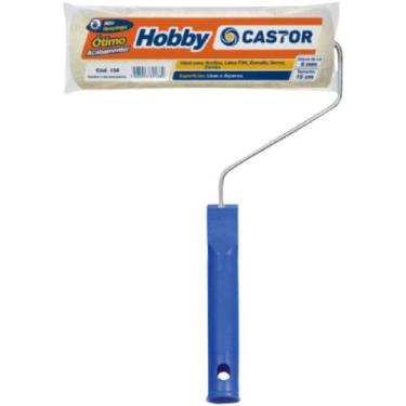Imagem de Rolo Pintura Castor La Hobby 15cm s/ respingo c/cabo