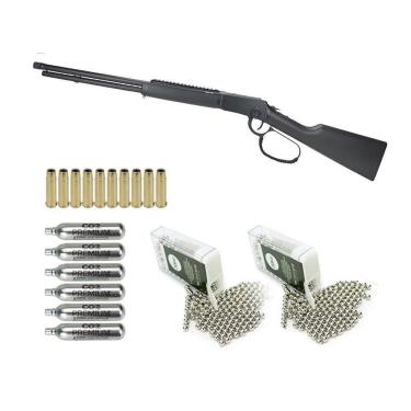 Imagem de Carabina Rifle Pressão Co2 Legends Cowboy Renegade 4,5+itens