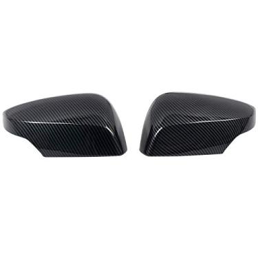 Imagem de CTH Para Subaru WRX STI 2015-2021 Tampas de espelho retrovisor lateral capa decorativa acessórios de carro 2 peças