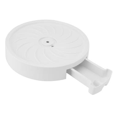 Imagem de SUNGOOYUE Suporte de Planta Rolante, Bandeja Plástica Móvel Com Rodas e Bandeja de Drenagem para Vasos de Plantas Ao Ar Livre Interno Jardim Pátio Vaso de Flores (Largura interna branca 30cm/11,8 pol.)