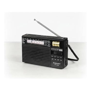 Imagem de Rádio Retrô Portátil Multimídia Com AM/FM/SW USB e TF Card Som Claro Design Clássico E Alta Versatilidade Para Casa Comércio Viagens