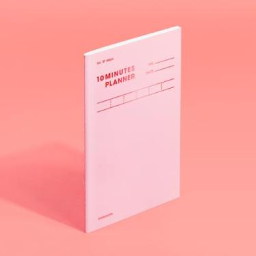 Imagem de Motemote Agenda de 10 minutos para 31 dias – Agenda diária sem data com bloqueio de tempo, definição de metas e reflexão – Aumente a produtividade e construa hábitos melhores em apenas 10 minutos por