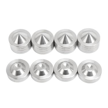 Imagem de Cryfokt Almofada de Pés Com Isolamento de Pico de Alto-falante Absorção de Choque de Liga de Alumínio de Alta Densidade para CD DVD Player Amplificadores de Potência de Tubo Eletrônico Alto-falante,