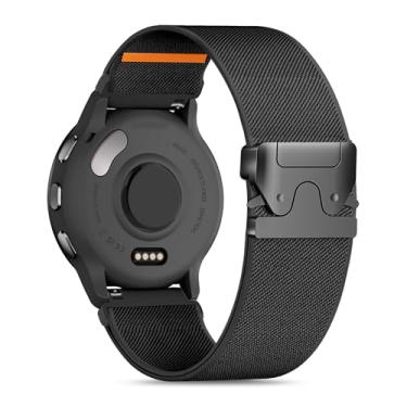 Imagem de Sunnyson Pulseiras de nylon para Garmin Venu 3 4 2/Vivoactive 4, pulseira de relógio elástica paraquedas de 22 mm para Venu 4 de 45 mm/Galaxy 3 de 45 mm/relógio de 46 mm/Gear S3 Frontier/pulseira