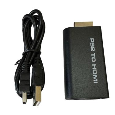 Imagem de Cabo Adaptador Conversor Áudio e Vídeo PS2-HDMI G300