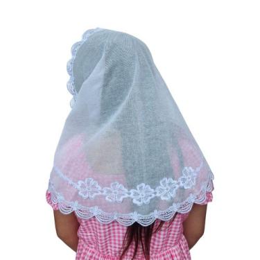 Imagem de Véu CCB Juvenil Aplicação 9a12 Anos - Meu Véu, Retangular