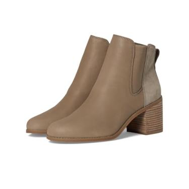 Imagem de TOMS Bota feminina Evelyn Chelsea, Couro Dune, 37 BR