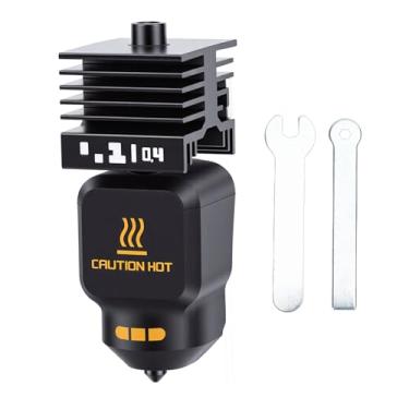 Imagem de Eujgoov Bocal de Impressora 3D de 0,4 Mm, Aço Endurecido + Bocal de Liga de Ti HF Cabeça de Extrusão Hotend Kit para PLA ABS TPU PETG PP PA PC PEEK