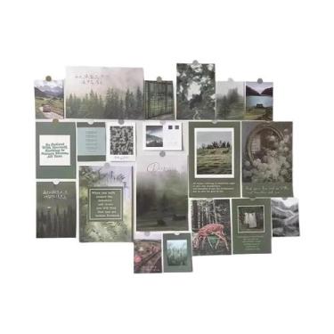 Imagem de Kit De Colagem De Parede Com Tema Nórdico 20PCS Imagens Estéticas Deco