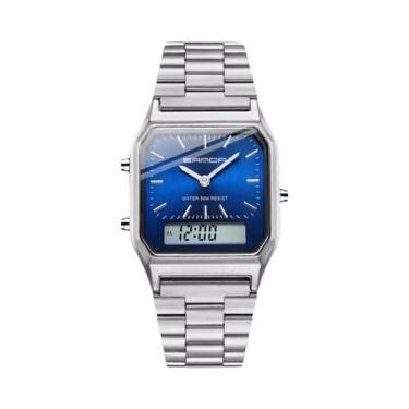 Imagem de Relógio Esportivo De Quartzo Unissex À Prova d'Água De Luxo SANDA Em A