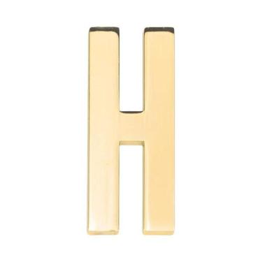 Imagem de Adesivos De Números De Casa Metálicos Autoadesivos 7x3cm Letras Do Alf