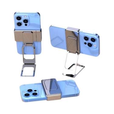 Imagem de Suporte De Telefone Metálico Dobrável Com Rotação De 360 Graus, Multiâ