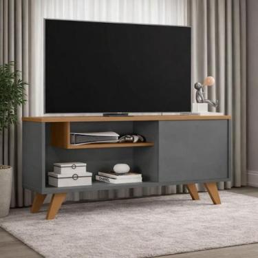 Imagem de Rack Bancada Aparador Armario Erick P/ TVS Sala Erick - Cores - compra