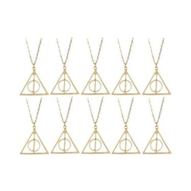 Imagem de Colar De Ampulheta Triangular Rotativa 1-10 Peças, Adereço De Cosplay,
