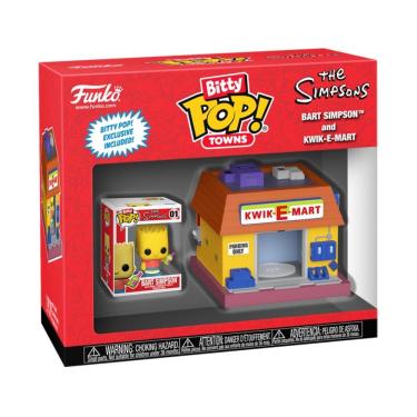 Imagem de Bitty Pop! Town Os Simpsons - Bart Simpson e Kwik-E-Mart
