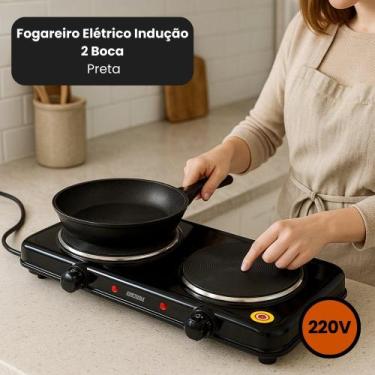Imagem de Fogão Elétrico Portátil - 2 bocas - STARTOOLS
