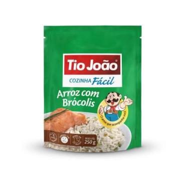 Imagem de Arroz com Brócolis Tio João Cozinha Fácil 250g