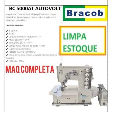 Imagem de Galoneira Bracob Industrial Direc Drive Autovolt+Mesa+Vies