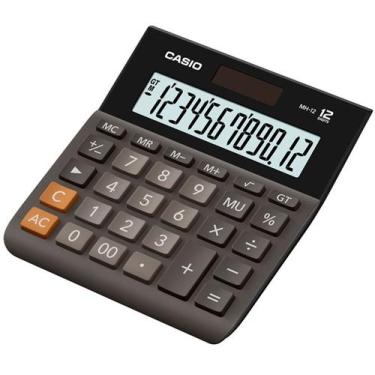 Imagem de Calculadora Casio DH-12-BK (12 Digitos) - Preto