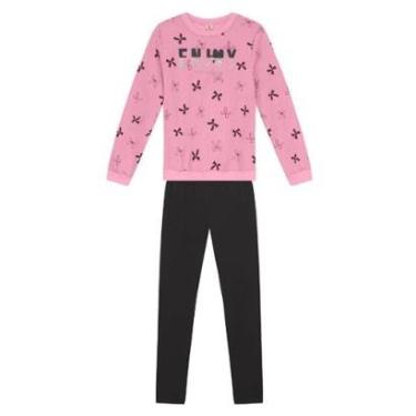 Imagem de Conjunto infantil menina brilhante Brandili-Feminino