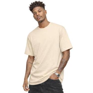 Imagem de Camiseta Basica Lisa Algodão Gola Redonda Masculina-Masculino