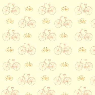 Imagem de Papel De Parede Amarelo E Bicicleta Autocolante Sala Quarto